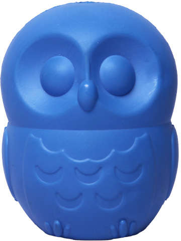 Brinquedo Pet Games Mordedor Corujinha Azul - Tam. P
