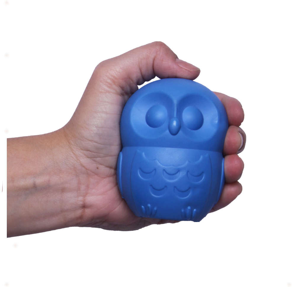 Brinquedo Pet Games Mordedor Corujinha Azul - Tam. P