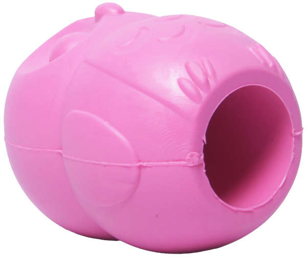 Brinquedo Pet Games Mordedor Corujinha Rosa - Tam. P