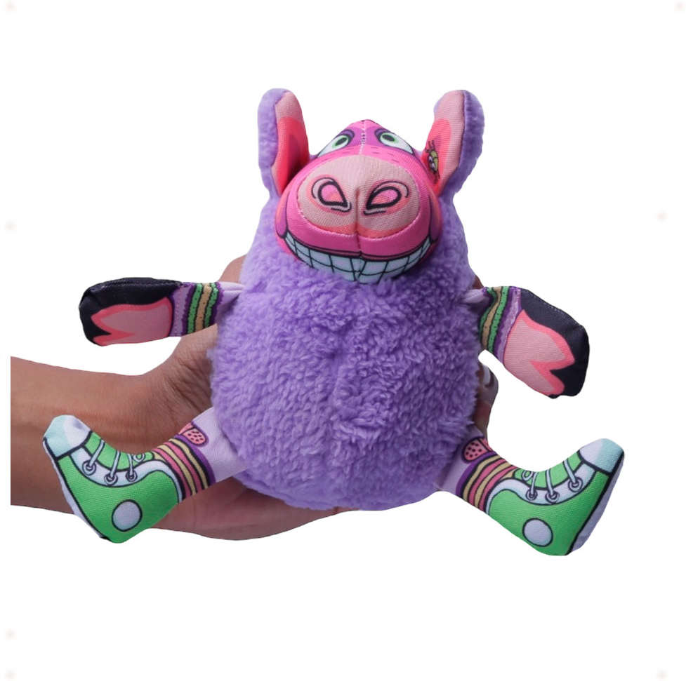 Brinquedo Fatcat Cães Gruntleys Mini Roxo - Tam. Único