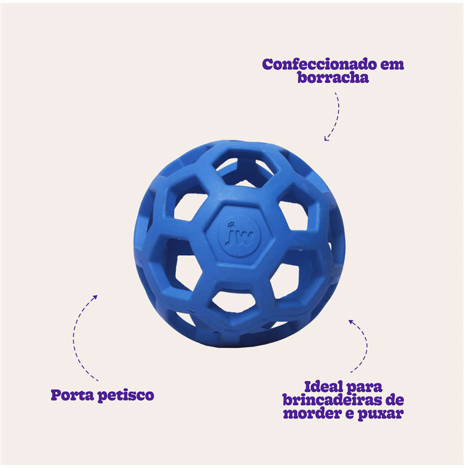 Brinquedo JW Holee Roller Azul - Tam. GG