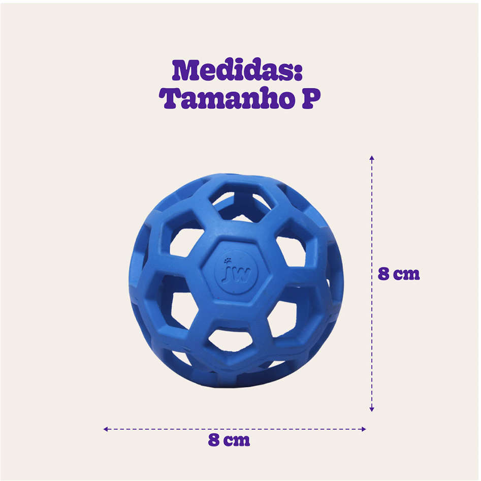Brinquedo JW Holee Roller Azul - Tam. P