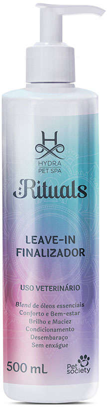 Leave-In Finalizador Hydra Rituals Conforto e Bem-Estar para Cães e Gatos - 500 mL