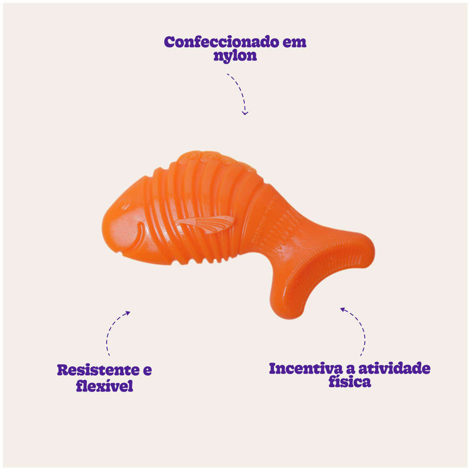 Brinquedo Buddy Toys Peixe Flex - Tam. Único