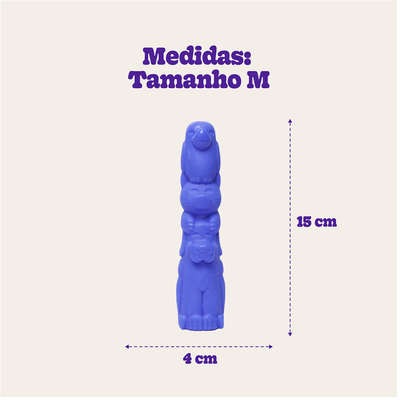 Brinquedo Pet Games Mordedor Totem Nylon - Azul