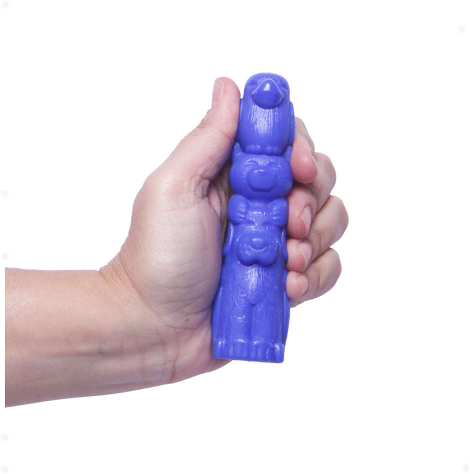 Brinquedo Pet Games Mordedor Totem Nylon Azul - Tam. P