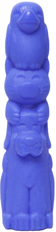 Brinquedo Pet Games Mordedor Totem Nylon Azul - Tam. P