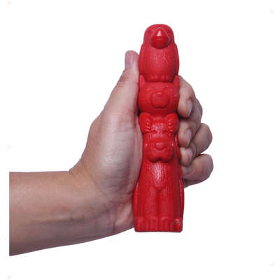 Brinquedo Pet Games Mordedor Totem Nylon - Vermelho