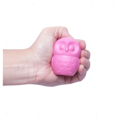 Brinquedo Pet Games Mordedor Corujinha Rosa