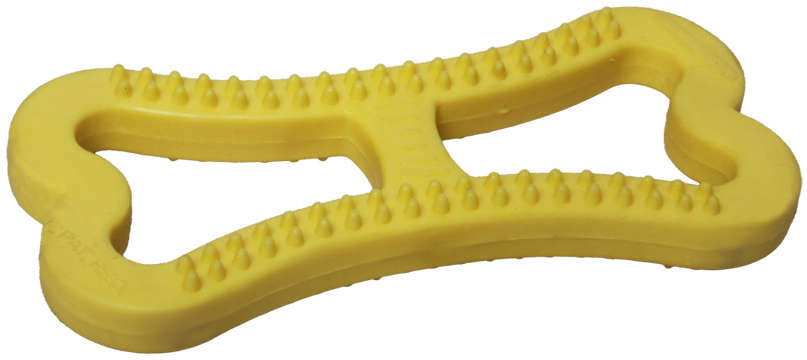 Brinquedo LCM Halteres Osso Amarelo - Tam. M