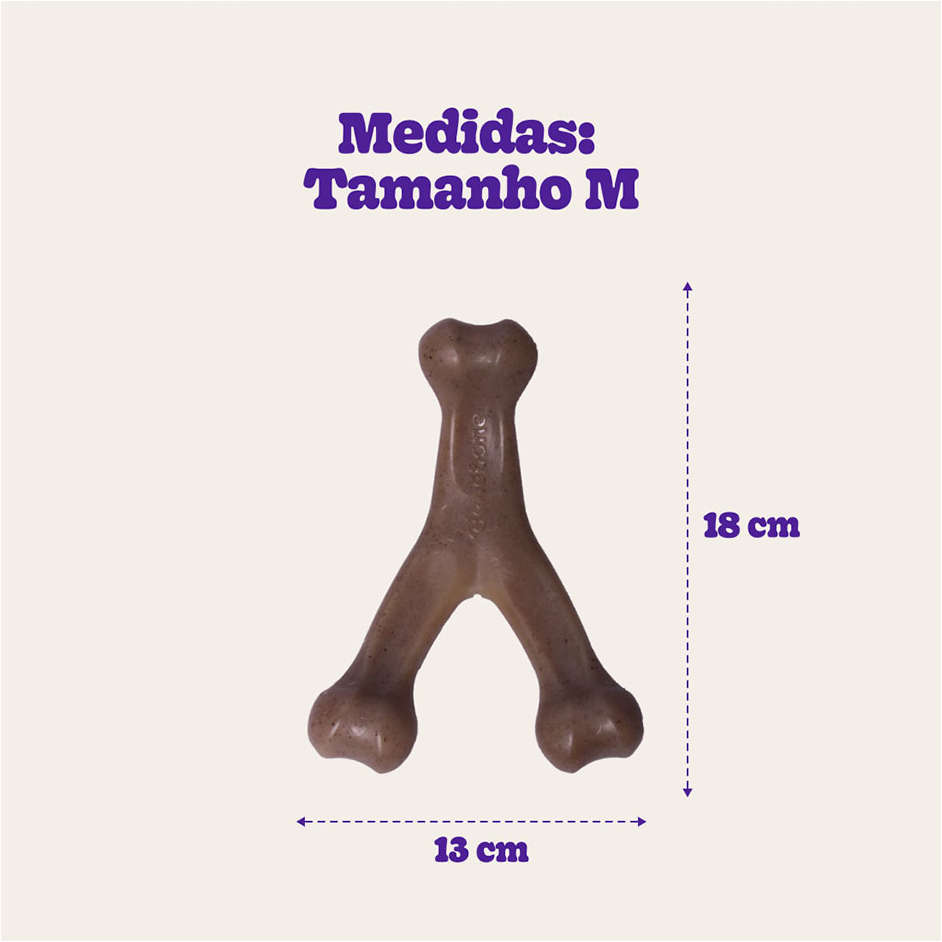 Brinquedo Benebone Wishbone Bacon (BB808600) - Tam. M