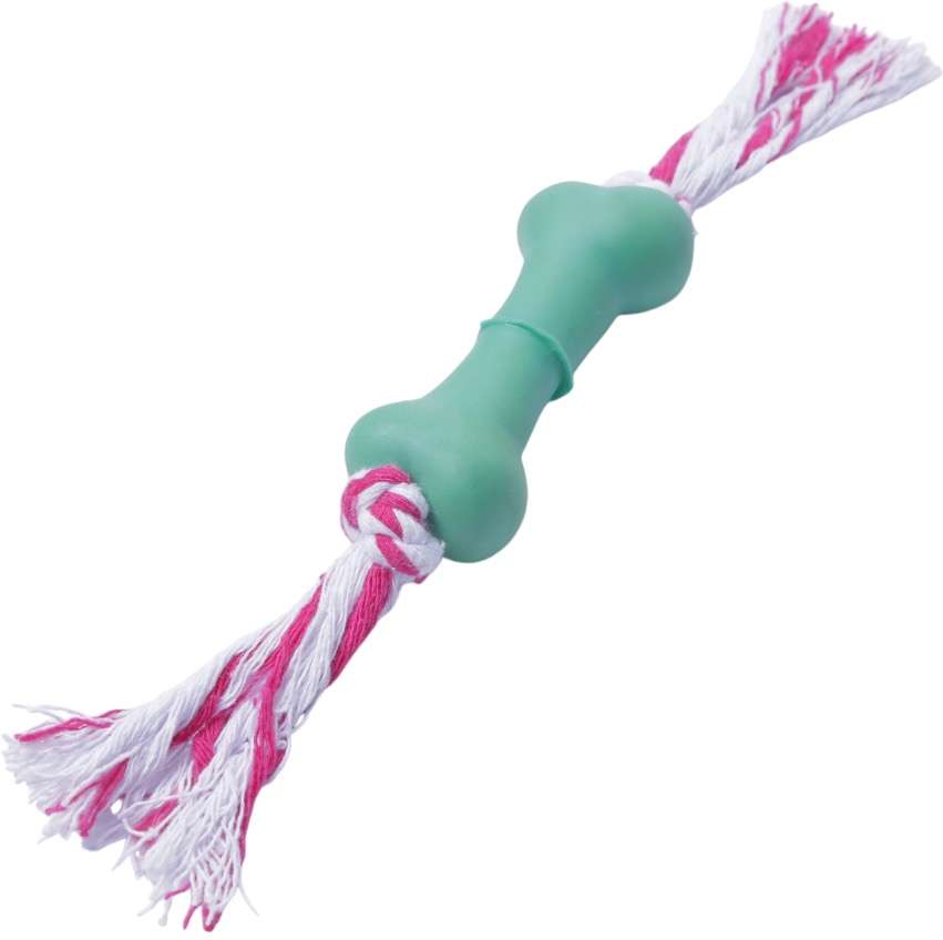 Brinquedo Osso com Corda para Cães - Tam. Único