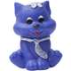 Brinquedo de Vinil Gatinho Azul para Cães