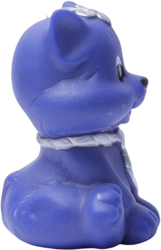 Brinquedo de Vinil Gatinho Azul para Cães - Tam. Único