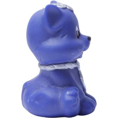 Brinquedo de Vinil Gatinho Azul para Cães
