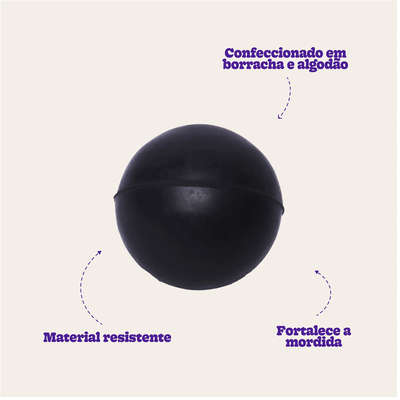 Brinquedo LCM Bola Maciça Extra Forte