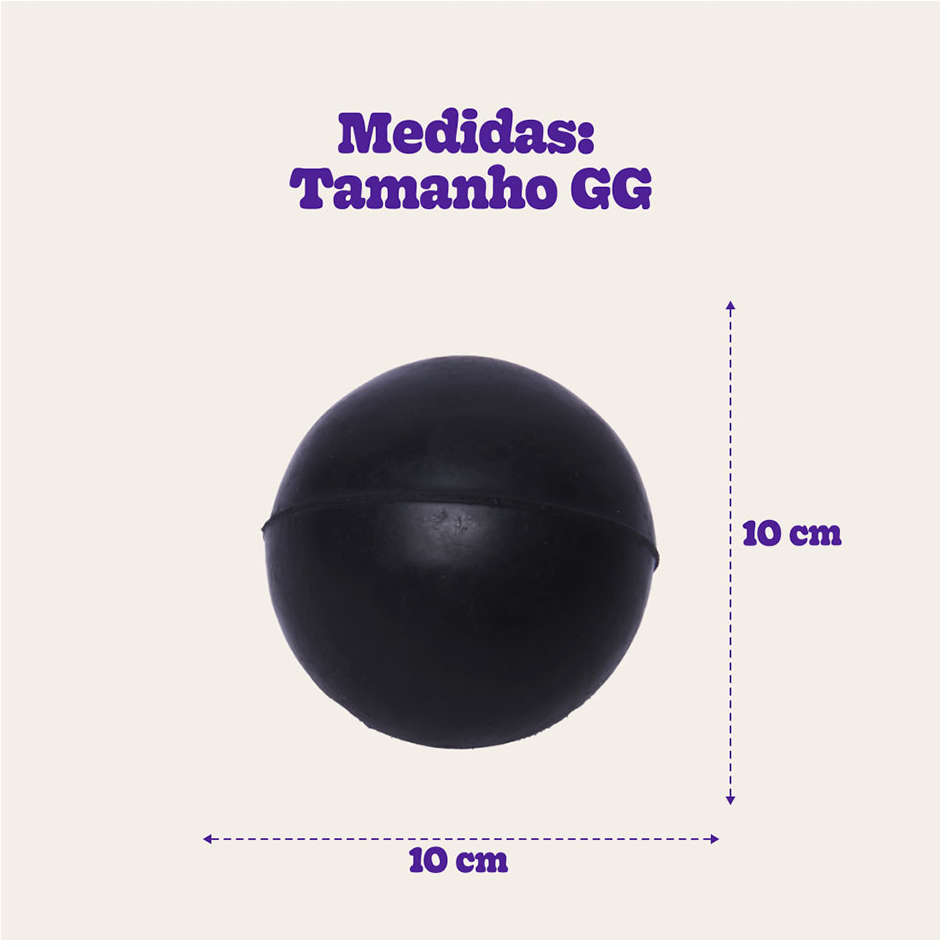 Brinquedo LCM Bola Maciça Extra Forte - Tam. GG