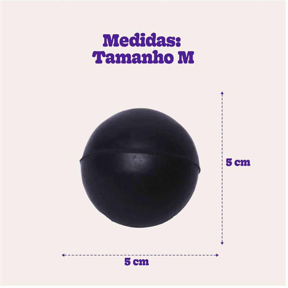 Brinquedo LCM Bola Maciça Extra Forte - Tam. M