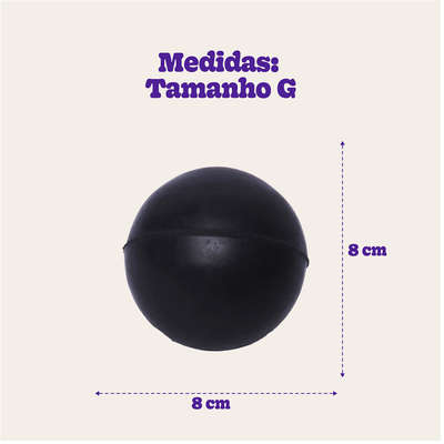 Brinquedo LCM Bola Maciça Extra Forte