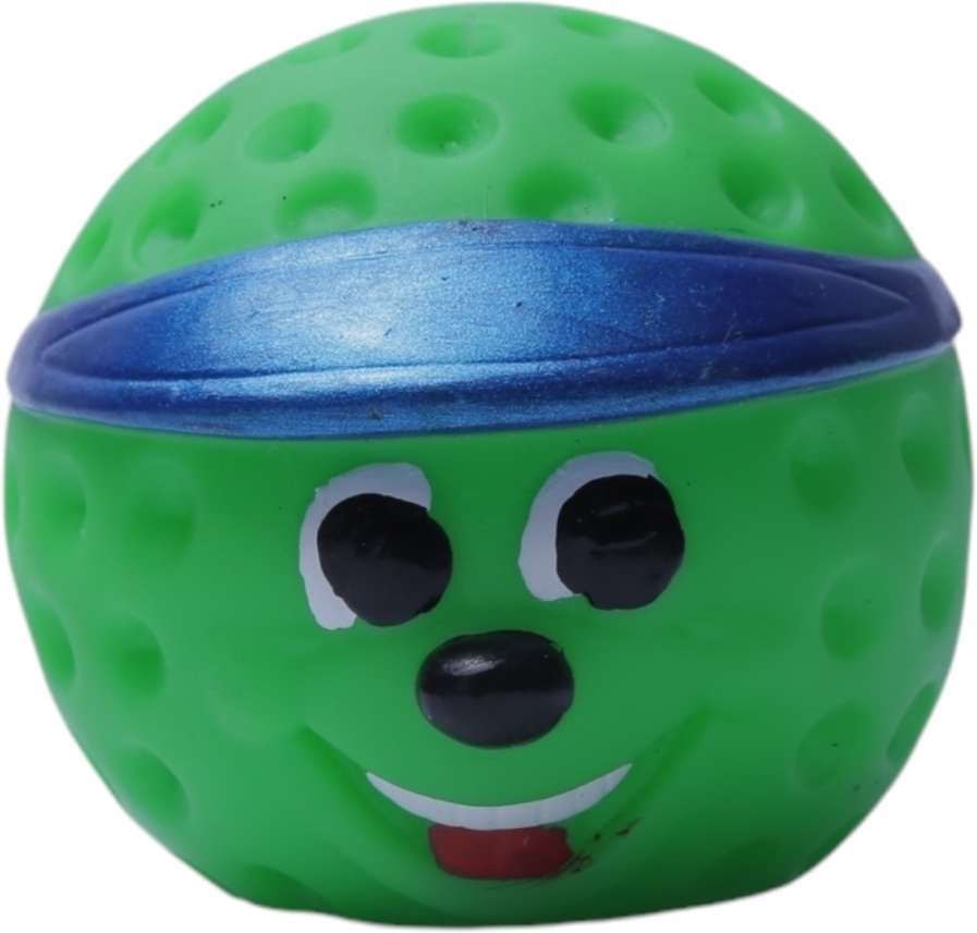 Brinquedo de Vinil Bola de Golf Verde para Cães - Tam. Único
