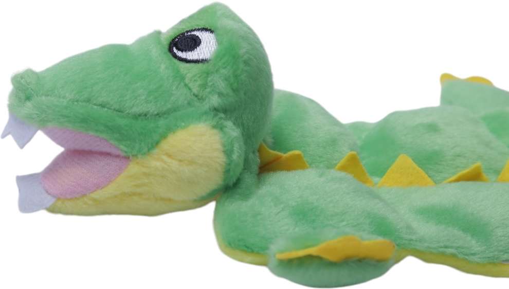 Brinquedo Plush Jacaré Multi Som para Cães - Tam. Único