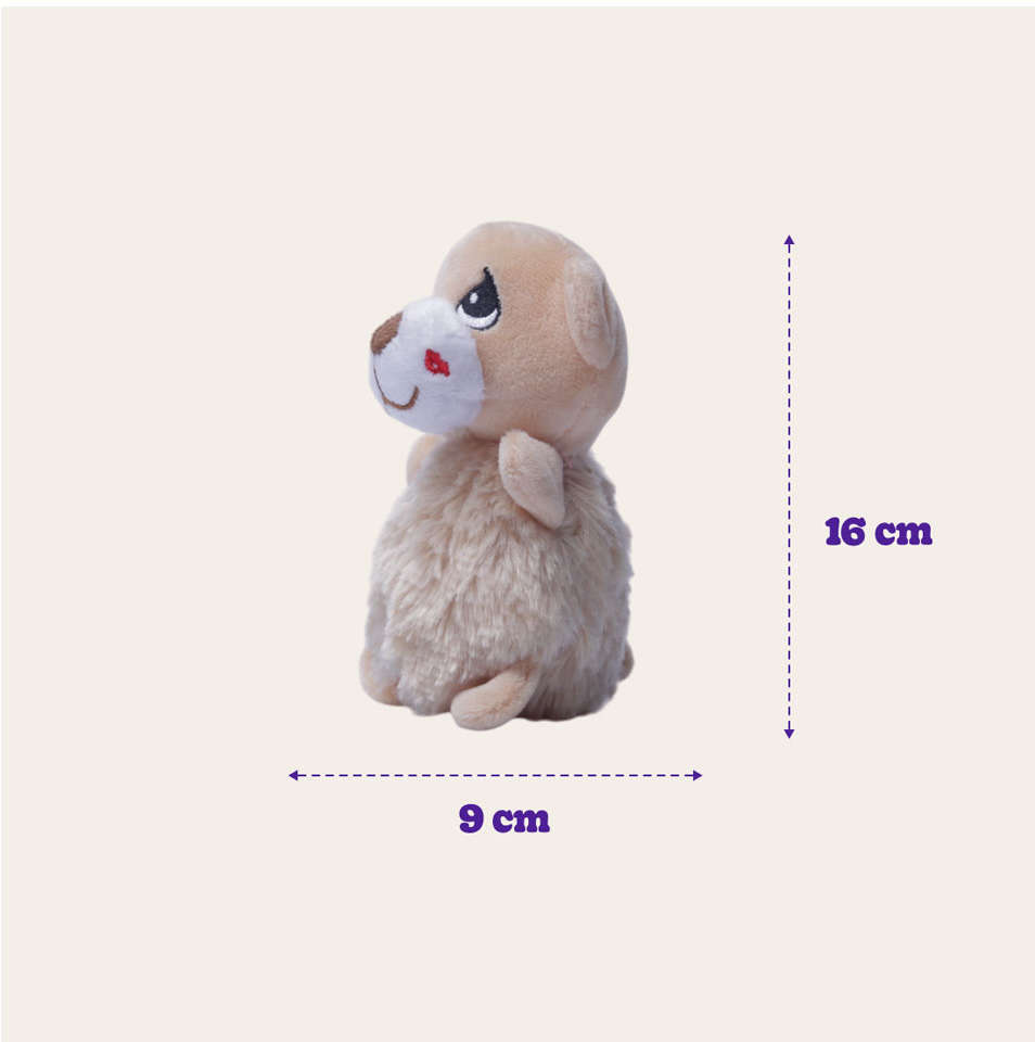 Brinquedo Pelúcia Ursinho para Cães - Tam. Único