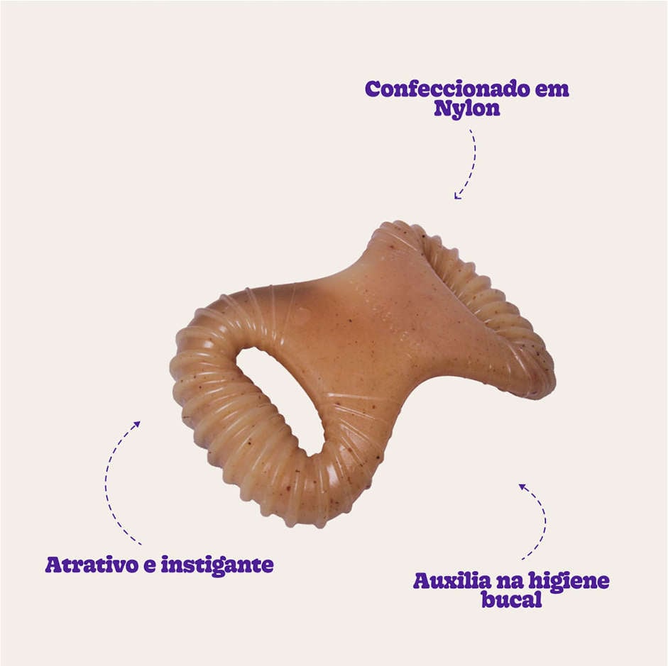 Brinquedo Benebone Dental Chew Frango (882300) - Tam. P