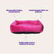 Cama Pickorruchos Top Confort Rosa