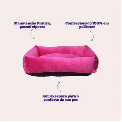 Cama Pickorruchos Top Confort Rosa