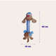 Brinquedo Chalesco Pelúcia Giradog para Cães