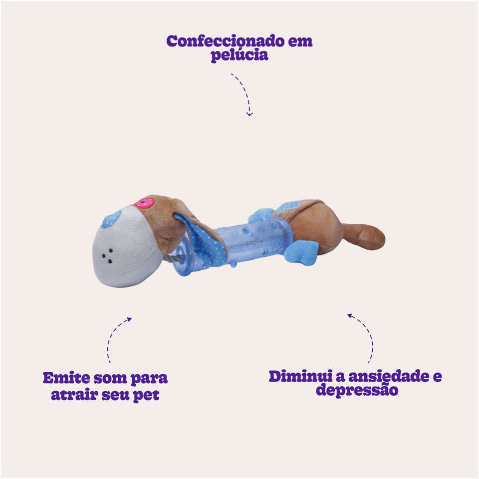 Brinquedo Chalesco Pelúcia Giradog para Cães - Tam. Único