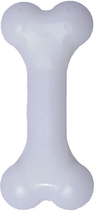 Brinquedo LCM Osso de Nylon Duraflex Branco - Tam. Mini
