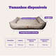 Cama Pacco Puppy King Ecotec Lisa Bege para Cães
