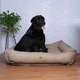 Cama Pacco Puppy King Ecotec Lisa Bege para Cães