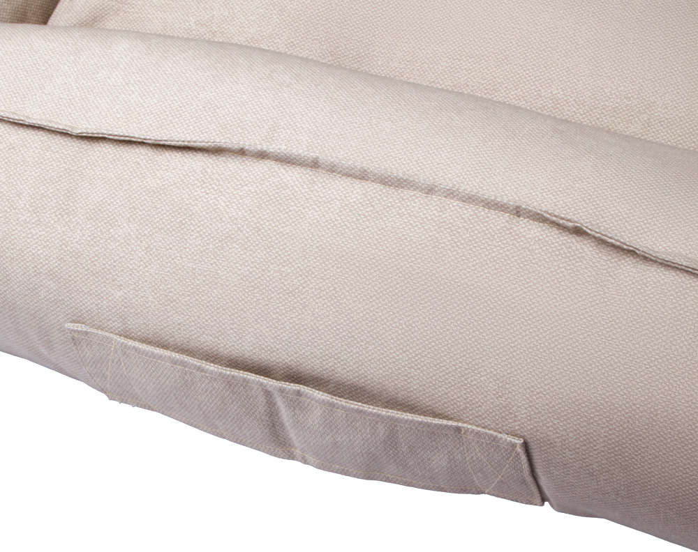 Cama Pacco Puppy King Ecotec Lisa Bege para Cães - Tam. Único