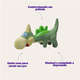 Brinquedo Chalesco Pelúcia Petdragon para Cães