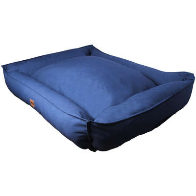 Cama Pacco Puppy King Ecotec Lisa Azul para Cães