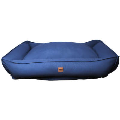 Cama Pacco Puppy King Ecotec Lisa Azul para Cães