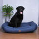 Cama Pacco Puppy King Ecotec Lisa Azul para Cães