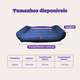 Cama Pacco Puppy King Ecotec Lisa Azul para Cães