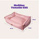 Cama Pacco Puppy Nature Rose 100% Algodão para Cães