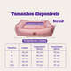 Cama Pacco Puppy Nature Rose 100% Algodão para Cães