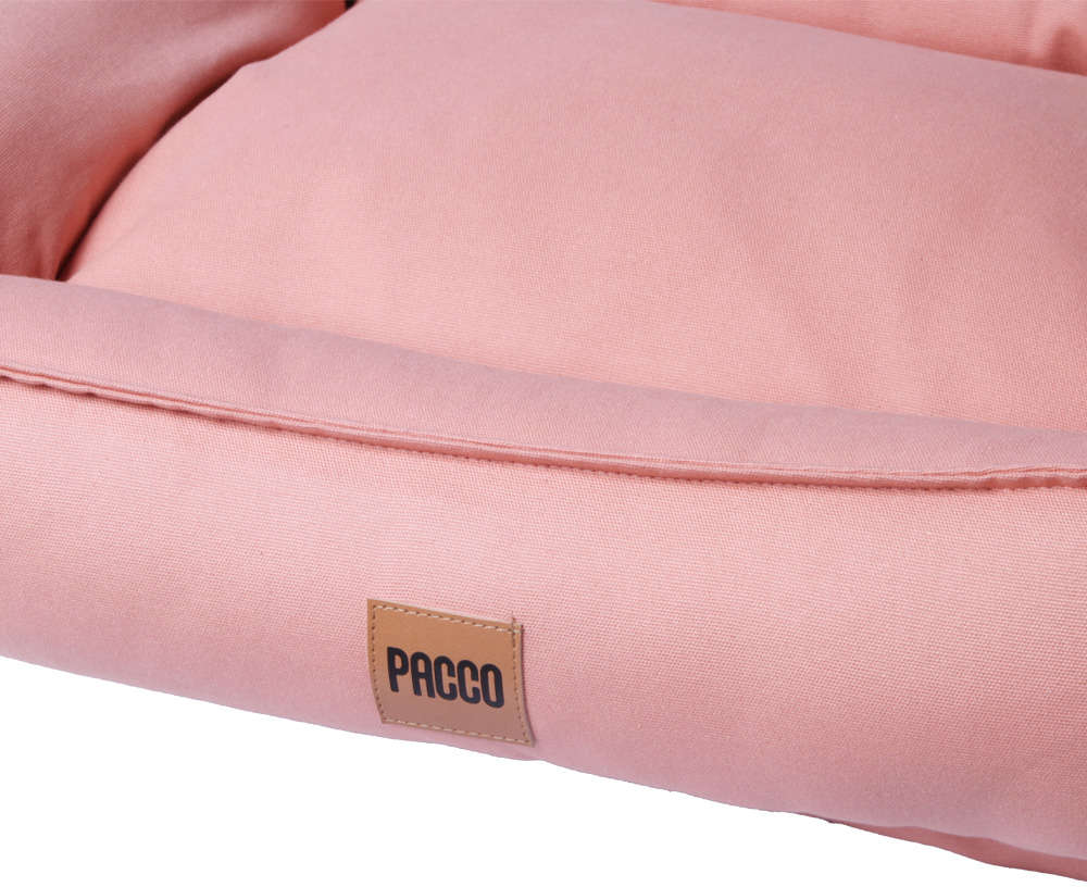 Cama Pacco Puppy Nature Rose 100% Algodão para Cães - Tam. EXG