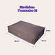 Cama Pacco Puppy Futon Ecotec Marrom para Cães
