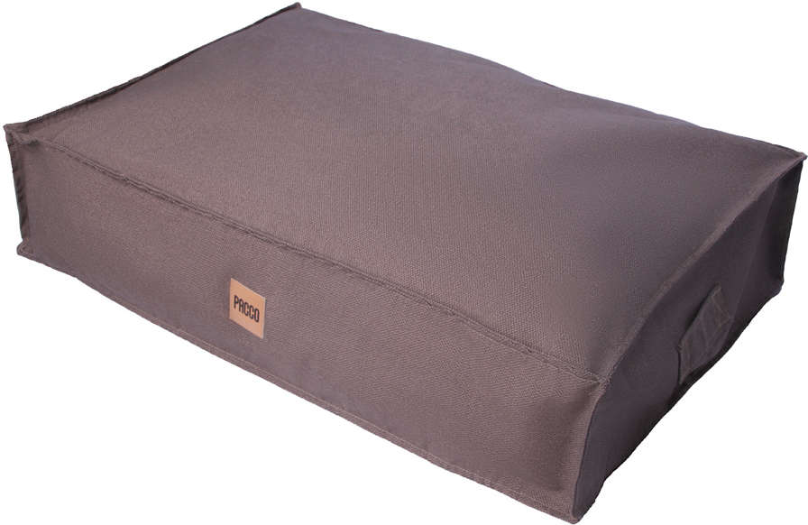 Cama Pacco Puppy Futon Ecotec Marrom para Cães - Tam. G