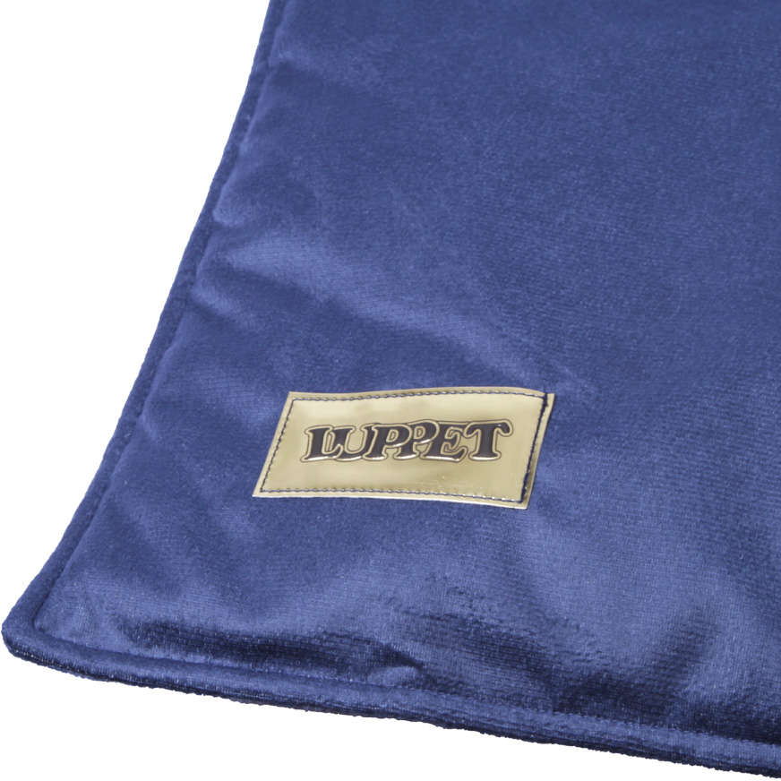 Cama Sofá Luppet Suede Marinho - Tam. Único