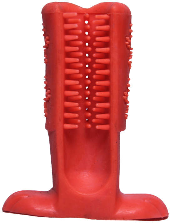 Escova Dental Truqys Pets Laranja para Cães - Tam. G