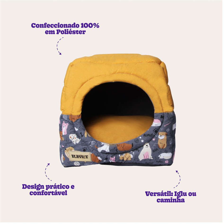 Toca Iglu Luppet Impermeavel Eco Mostarda - Tam. G