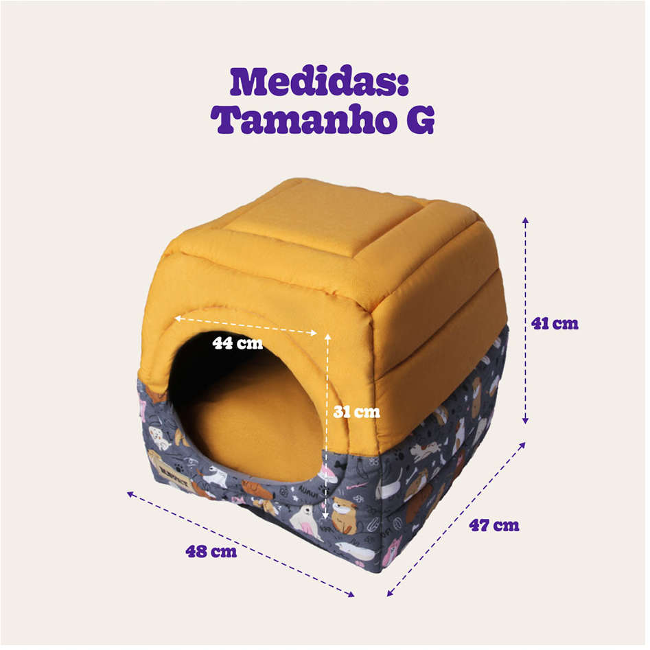 Toca Iglu Luppet Impermeavel Eco Mostarda - Tam. G