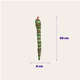 Brinquedo Jambo Mordedor Pelúcia Big Cobra Sound Verde e Azul